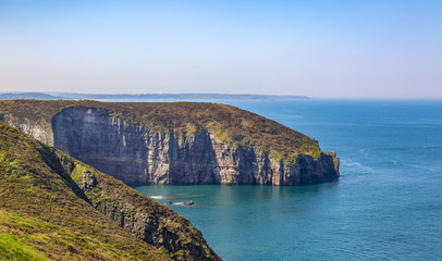 Landscape in Brittany, France