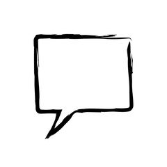 Naklejka premium Speech bubbles icon flat icon. Single high quality outline symbol of info for web design or mobile app. Thin line signs of chat for design logo, visit card, etc. Outline logo of message