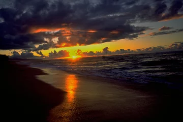 Foto op Canvas Sunset Beach, Oahu, Hawaii © John Nakata
