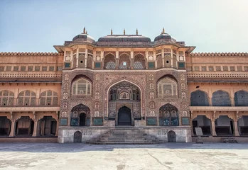 Photo sur Plexiglas Travaux détablissement Amber fort in Jaipur, India