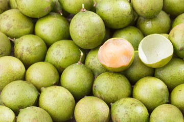 Mamoncillo delicious tropical fruit - Melicoccus bijugatus