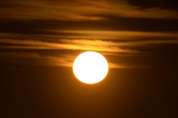 Sun and clouds