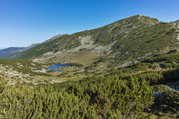 Fototapeta na wymiar Amazing landscape with Chairski lakes, Pirin Mountain, Bulgaria