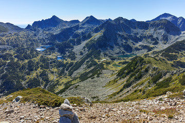 Landscape near Chairski lakes, Pirin Mountain, Bulgaria