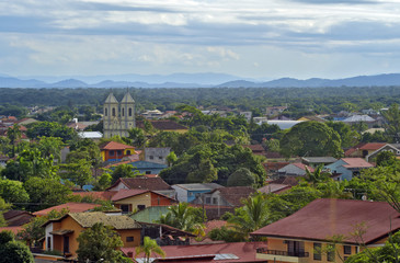 Panoramic view of Iguape city. Brazil