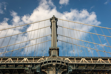 Obraz premium Manhattan bridge from DUMBO, NYC