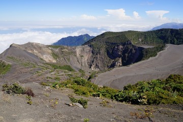 Crater of Irazu Volcano, Cartago Province, Costa Rica