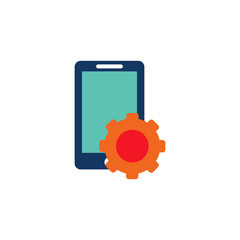 Mobile Advertising Logo Icon Design