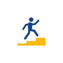 Up Business People Logo Icon Design