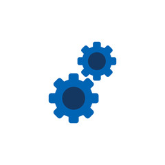 Gear Business Strategy Logo Icon Design