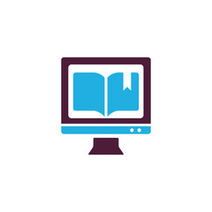 Online Education Logo Icon Design