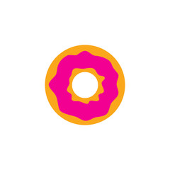 Donut Food Logo Icon Design