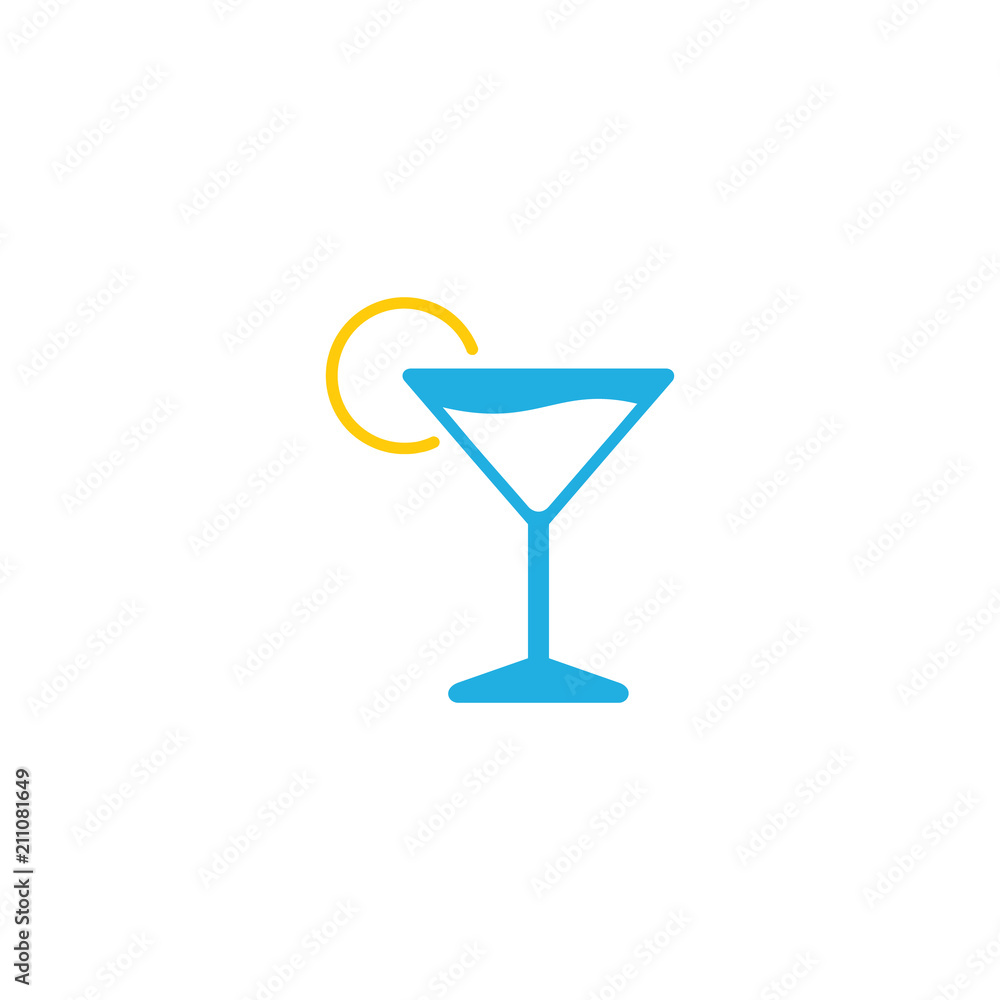 Wall mural Drink Hotel Logo Icon Design