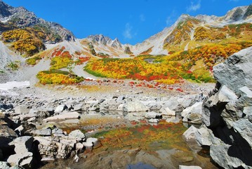 涸沢・穂高　秋景色