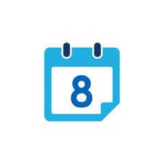 Calendar System Logo Icon Design