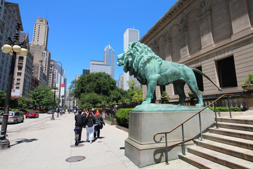 Obraz premium USA - Chicago Art Institute