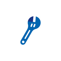 Wrench Tool Logo Icon Design