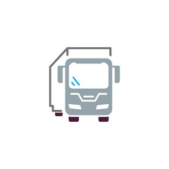 Truck Transportation Logo Icon Design