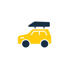 Car Travel Logo Icon Design