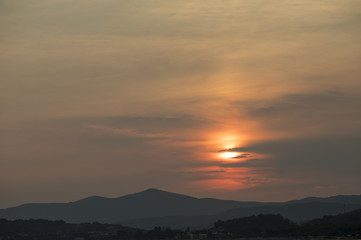 Fototapeta na wymiar Beautiful Sunset