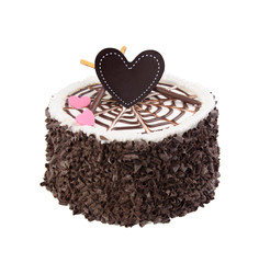 cake, Ice-cream cake on background