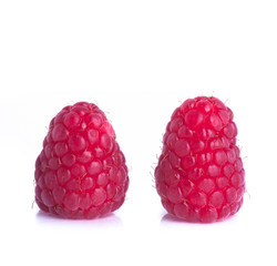 raspberry isolated on background