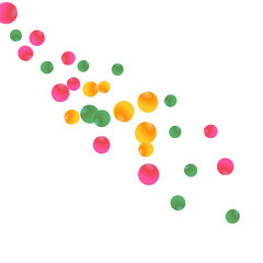 Modern background with bubbles. Cute Pattern for Postcard, Print, Banner or Poster. Vector Texture in Trendy Style