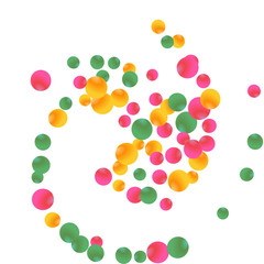 Modern background with bubbles. Cute Pattern for Postcard, Print, Banner or Poster. Vector Texture in Trendy Style