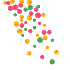 Modern background with bubbles. Cute Pattern for Postcard, Print, Banner or Poster. Vector Texture in Trendy Style