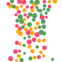 Modern background with bubbles. Cute Pattern for Postcard, Print, Banner or Poster. Vector Texture in Trendy Style