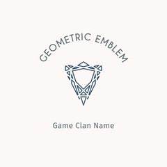 Vector geometric symbol