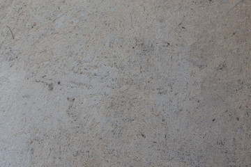 Cement floor in garden