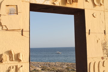 the wonderful island of Lampedusa in Italy