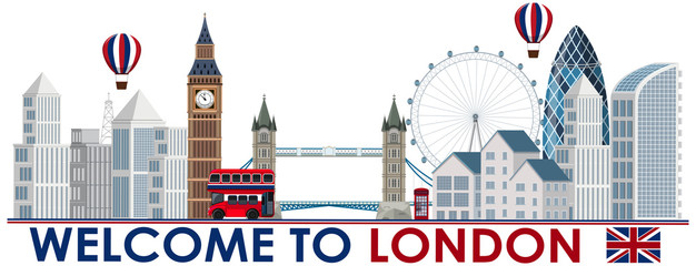 An London Tourist Attraction Template