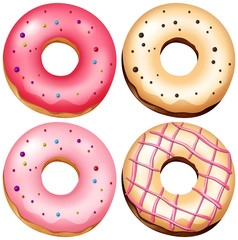 A Set of Delicious Donut