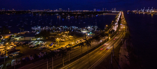 Fototapeta na wymiar Miami, Fl... from above