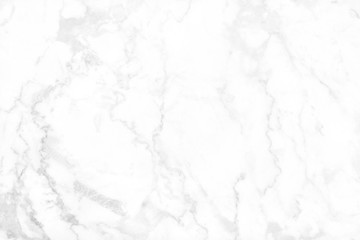 Obraz premium White gray marble texture in natural pattern with high resolution for background and design art work. Tile stone floor.