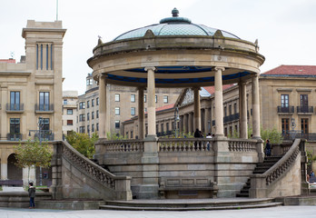 Ancient city center, Pamplona, Navarra, Spain.