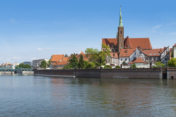 Naklejka premium Polen, Breslau,