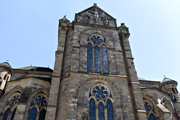 Fototapeta na wymiar The Liebfrauenkirche (German for Church of Our Lady) in Trier, Germany.