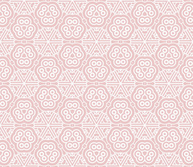 creative geometric ornament. seamless vector illustration. design for fashion, interior, textile