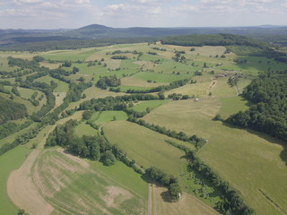 Naklejka premium Bavaria Germany from above