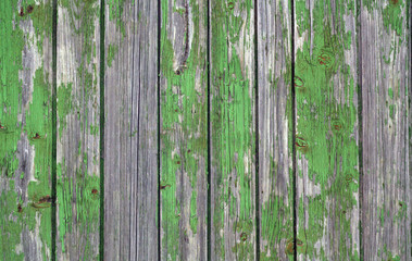 Wooden fence pattern.
