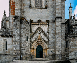 Guarda, Portugal's medieval gothic Cathedral with Manueline influences. Work began in 1390 continuing until mid-16th century