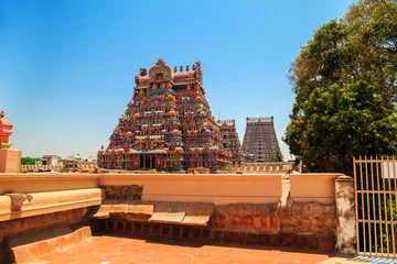 Cercles muraux Temple Temple de Sri Ranganathaswamy à Trichy.