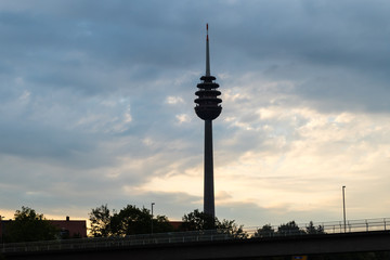 Obraz premium Nürnberger Fernsehturm Morgens