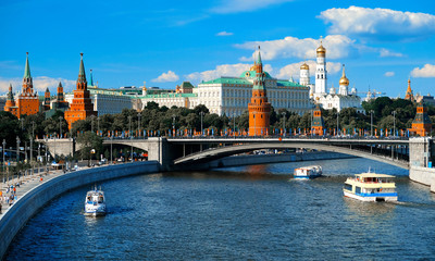 Obraz premium View of Moscow Kremlin - Russia