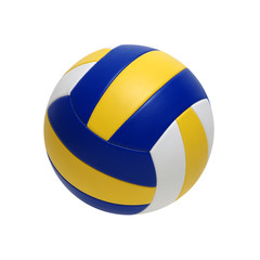 Volleyball ball isolated on white