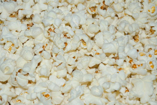 background fundo textura de pipoca crocante saborosa popcorn