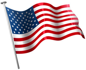 American flag illustrations